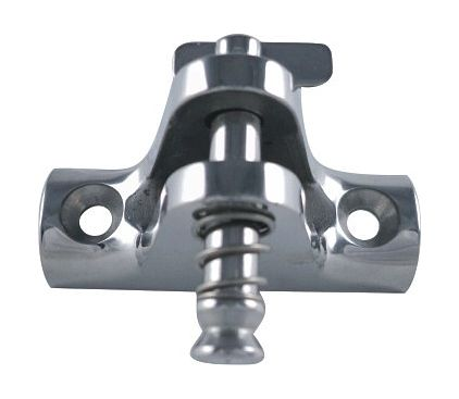 Кронштейн палубный 90 град, с подпружиненным штифтом, выгнутое основание