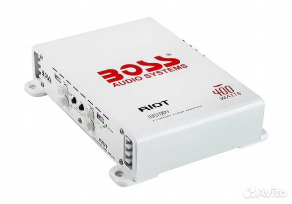Морской усилитель BOSS MR1004, (4 канала, 400W) Морской усилитель BOSS MR1004, (4 канала, 400W)