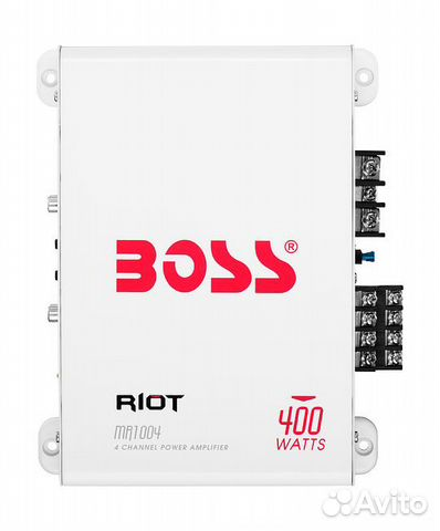 Морской усилитель BOSS MR1004, (4 канала, 400W) Морской усилитель BOSS MR1004, (4 канала, 400W)