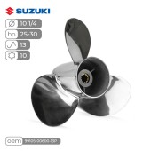 Винт гребной  Skipper для Suzuki 25-30HP нержавеющий, диаметр - 10 1/4", шаг 13"