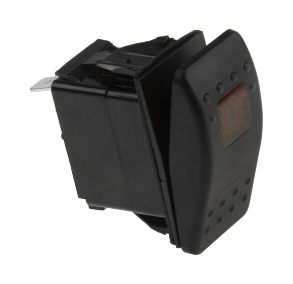 Переключатель двухпозиционный ON-ON 12 В/20А 4Р с подсветкой