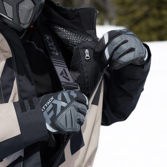 Комбинезон FXR CX F.A.S.T. с утеплителем Stone/Black, XL