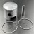 Поршневой комплект Suzuki DT25-30 (12100-96353-0.25) (0.25mm) (Sinera)