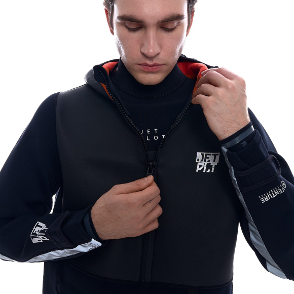 Гидропальто JetPilot Heatseeker Tour Black, XL Гидропальто JetPilot Heatseeker Tour Black, XL