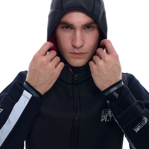 Гидропальто JetPilot Heatseeker Tour Black, XL Гидропальто JetPilot Heatseeker Tour Black, XL