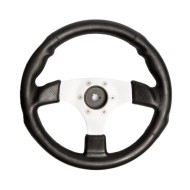 Колесо рулевое Skipper, спицы алюминиевые 340 мм, чёрный Колесо рулевое Skipper, спицы алюминиевые 340 мм, чёрный