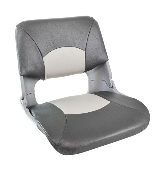 Кресло складное мягкое SKIPPER, серый/темно-серый Кресло складное мягкое SKIPPER, серый/темно-серый