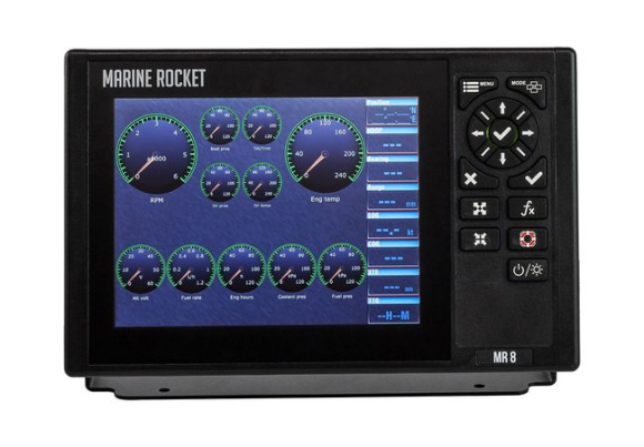 Картплоттер морской 8X", Marine Rocket