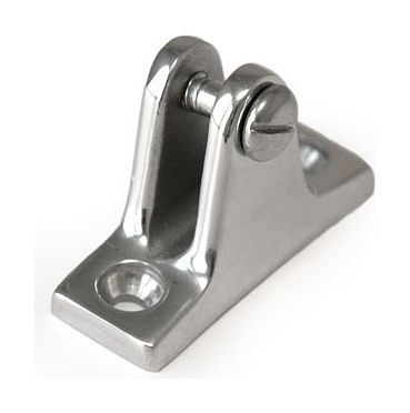 Кронштейн палубный 75 град, с винтовым штифтом, ровное основание