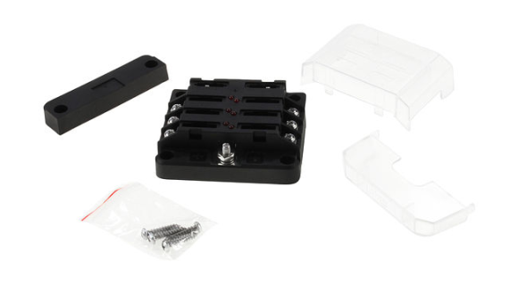 Блок на 6 предохранителей ATP/ATC/ATO с крышкой