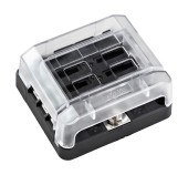 Блок на 6 предохранителей ATP/ATC/ATO с крышкой Блок на 6 предохранителей ATP/ATC/ATO с крышкой