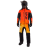 Комбинезон FXR Helium без утеплителя Black/Flame, L