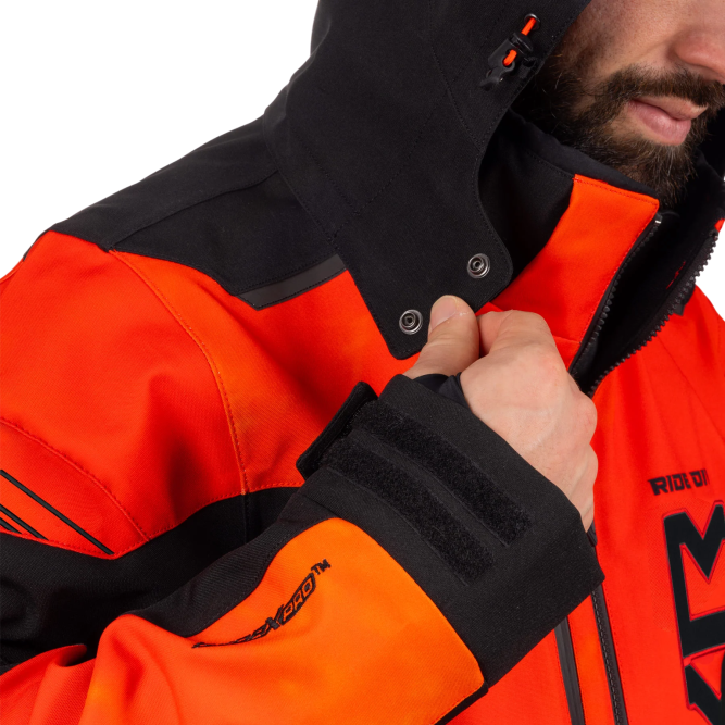 Комбинезон FXR Helium без утеплителя Black/Flame, L
