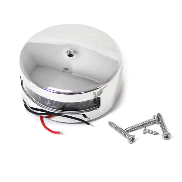 Огонь комбинированный светодиодный 76х33 мм, нержавеющая сталь Огонь комбинированный светодиодный 76х33 мм, нержавеющая сталь