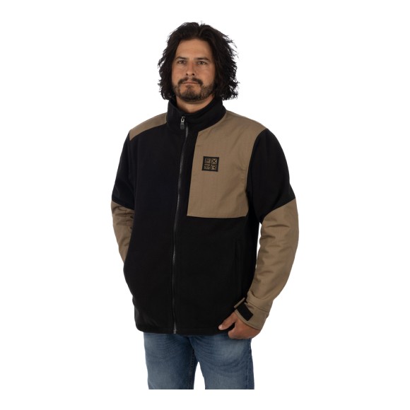 Куртка FXR Grind Fleece без утеплителя Black/Canvas, M