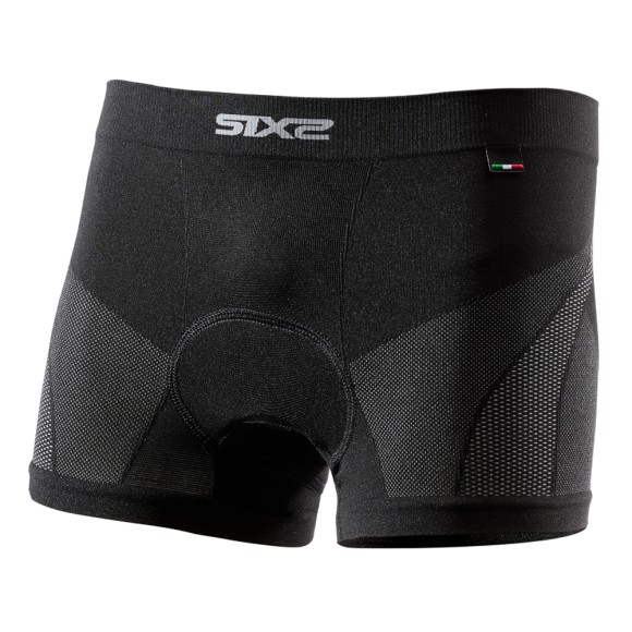 Термошорты SIXS BOX2 V2 с вставкой 4-season Black Carbon, XL/2XL