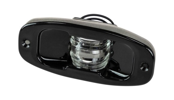 Огонь кормовой врезной 138х63х50 мм черный корпус