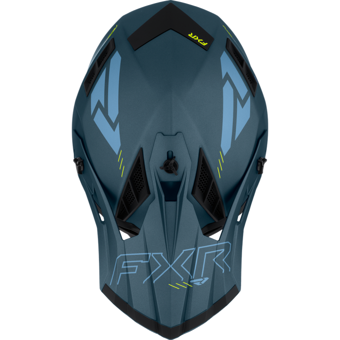 Шлем FXR Helium Prime Dark Steel/HiVis, M