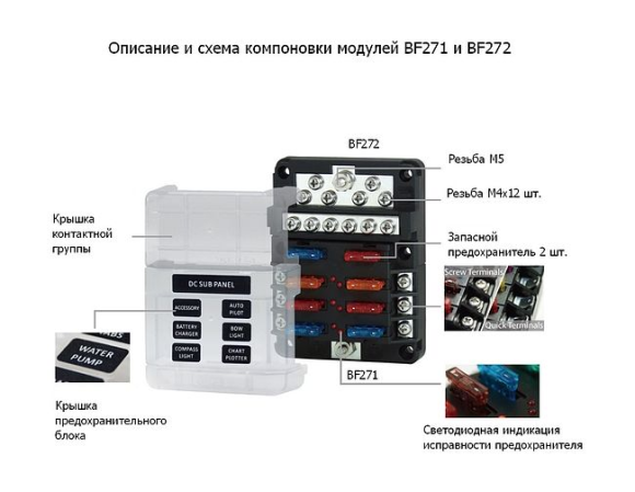 Контактная группа для блока BF271 Контактная группа для блока BF271