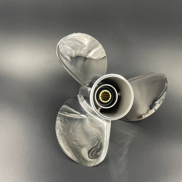 Гребной винт Yamaha 40-55, F30-60 Stella (3x11 3/8x14) (Сталь) (Polastorm)