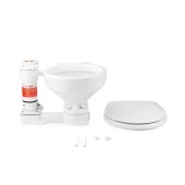 Унитаз судовой керамический SeaFlo с электрической помпой Унитаз, 12V Унитаз судовой керамический SeaFlo с электрической помпой Унитаз, 12V