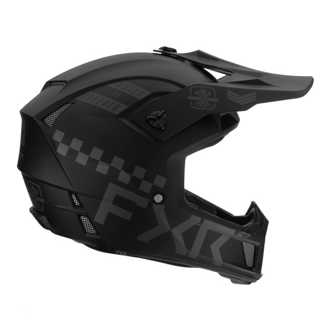 Шлем FXR Clutch Stealth Black Ops, L