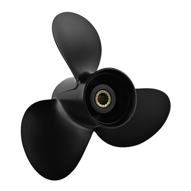 Винт гребной  Skipper для Mercury 9.9-20HP алюминиевый, диаметр - 9 1/4", шаг 9"