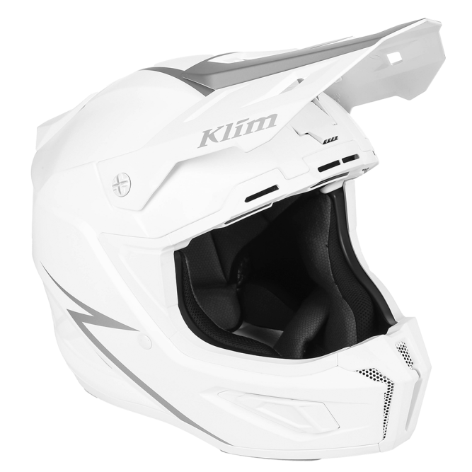 Шлем Klim T1 Freeride без подогрева Solid Matte White, 2X