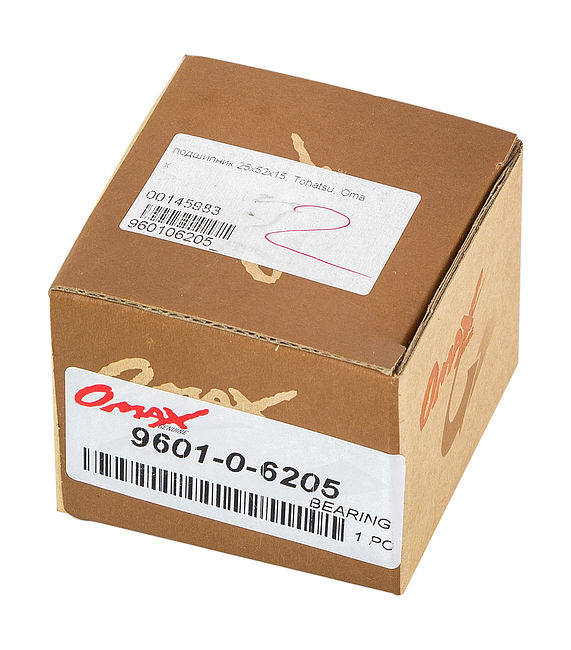 Подшипник 25х52х15, Tohatsu/Mercury, Omax