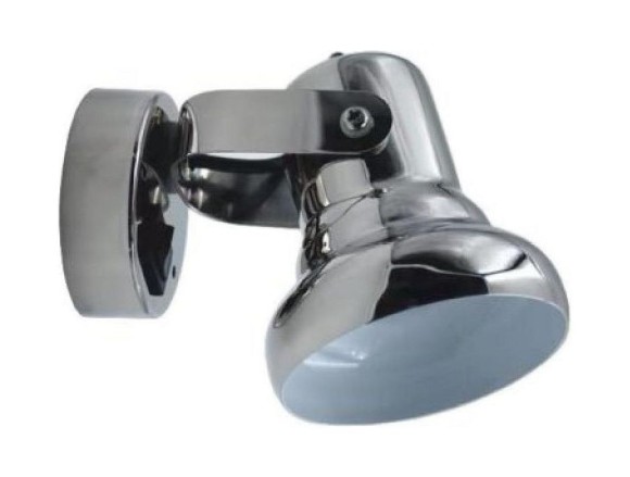 Светильник каютный, нержавеющий корпус, теплый свет, 12 В