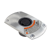 Основание стойки сиденья палубное врезное 9"x5 1/4" Основание стойки сиденья палубное врезное 9"x5 1/4"