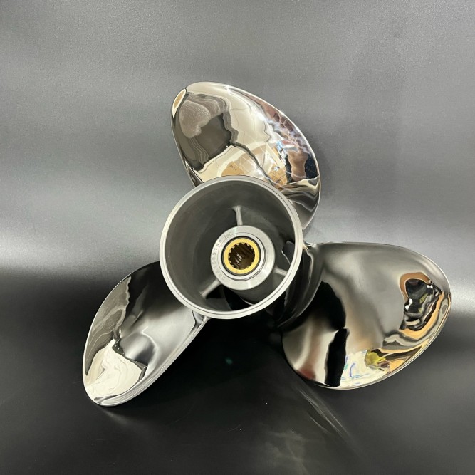 Гребной винт Yamaha 150-300, F150-F275, F300B Stella (3x14x19) (Сталь) (Polastorm)