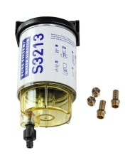 Фильтр-сепаратор топливный SUNFINE S3213 10 микрон, для 4-ех тактных ПЛМ Фильтр-сепаратор топливный SUNFINE S3213 10 микрон, для 4-ех тактных ПЛМ