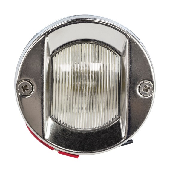 Огонь кормовой , хромированный круглый корпус