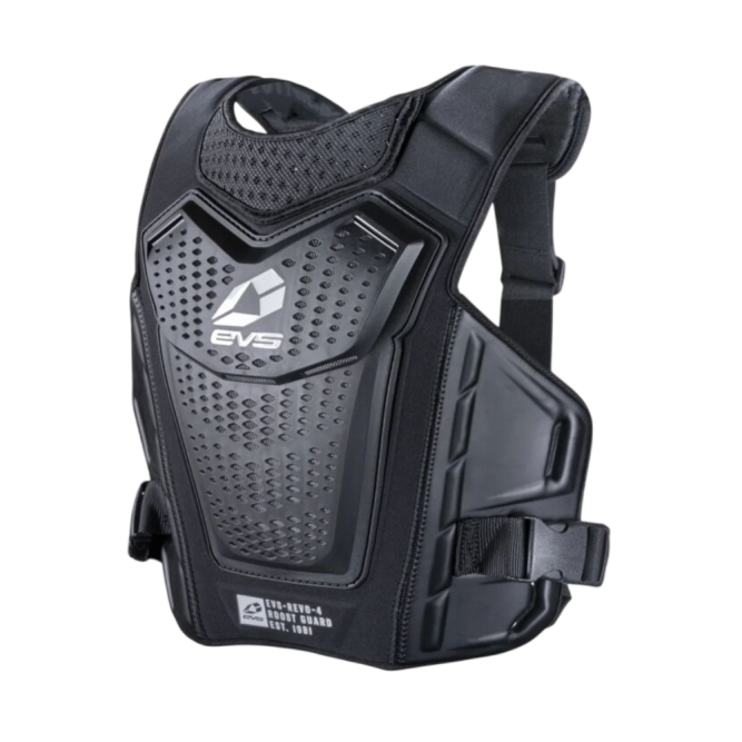 Жилет защитный EVS Revo 4 Black/White, L-XL