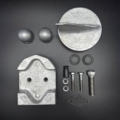 Комплект анодов алюминиевых ANODE KIT (ALUM) MR и ALPHA ONE 1984-1990 г. QS Комплект анодов алюминиевых ANODE KIT (ALUM) MR и ALPHA ONE 1984-1990 г. QS