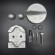Комплект анодов алюминиевых ANODE KIT (ALUM) MR и ALPHA ONE 1984-1990 г. QS Комплект анодов алюминиевых ANODE KIT (ALUM) MR и ALPHA ONE 1984-1990 г. QS
