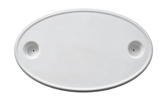 Столешница овальная пластиковая 450х750 мм Столешница овальная пластиковая 450х750 мм