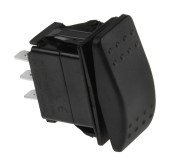 Переключатель трехпозиционный (ON)-OFF-ON 12 В/20А 3Р без фиксации 1 положения