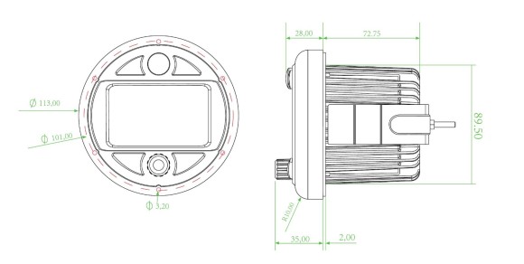 Морская акустика Marine Rocket MRH-301 (комплект 2BB)