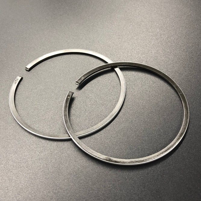 Кольца поршневые, комплект на один поршень Yamaha 55, 75-90 (0.25mm) (KACAWA)
