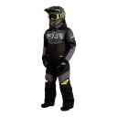 Детский комбинезон FXR Helium с утеплителем Black/Charcoal/Hi Vis, 4