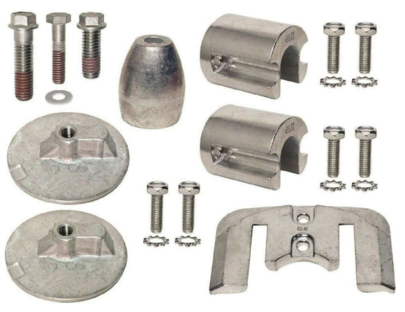 Комплект анодов алюминий Mercruiser Bravo 3(Quicksilver)