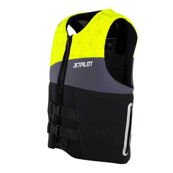 Жилет спасательный JetPilot Cause Neo Iso yellow/charcoal/black, L