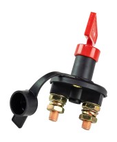 Выключатель массы-ключ "OFF-ON" (1 АКБ) 100А с защитным колпачком, Marine Rocket Выключатель массы-ключ "OFF-ON" (1 АКБ) 100А с защитным колпачком, Marine Rocket