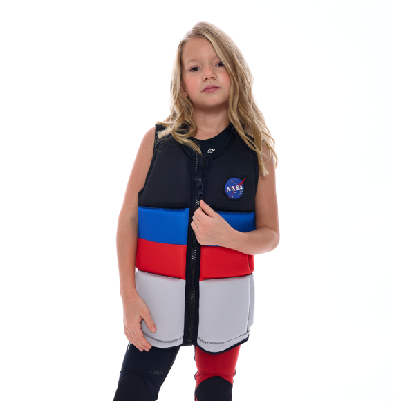 Детский спасательный жилет JetPilot Youth X1 Eco Vest Black blue, 140 Детский спасательный жилет JetPilot Youth X1 Eco Vest Black blue, 140