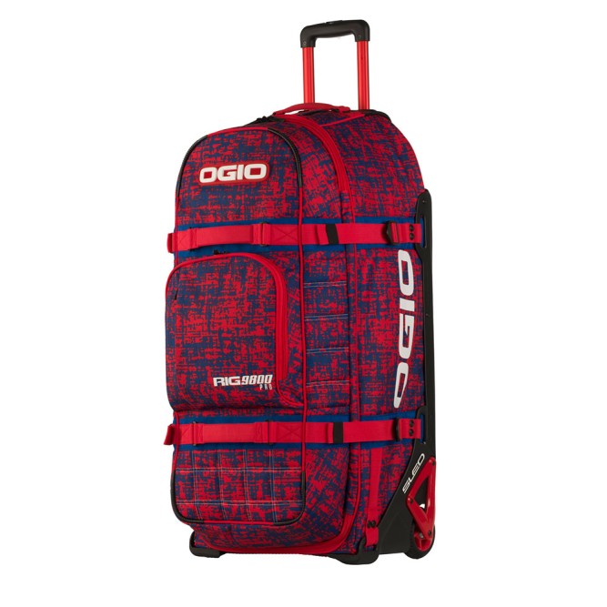 Сумка Ogio Rig 9800 на колесиках Chaos red/blue