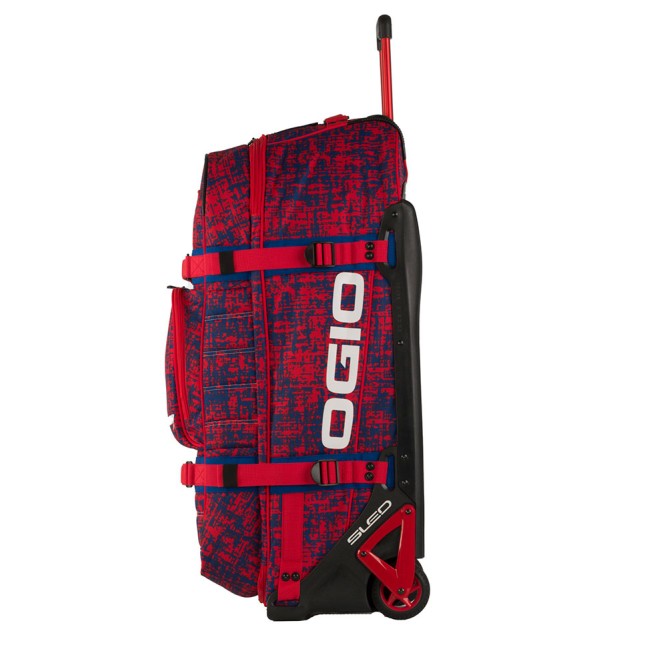 Сумка Ogio Rig 9800 на колесиках Chaos red/blue