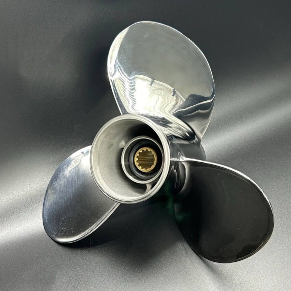 Гребной винт Yamaha 40-55, F30-60 Stella (3x11 5/8x12) (Сталь) (Polastorm)