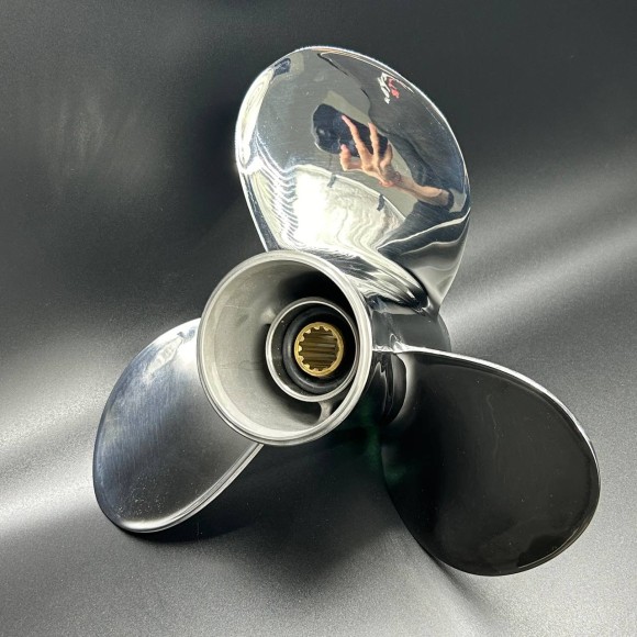 Гребной винт Yamaha 40-55, F30-60 Stella (3x11 5/8x12) (Сталь) (Polastorm)